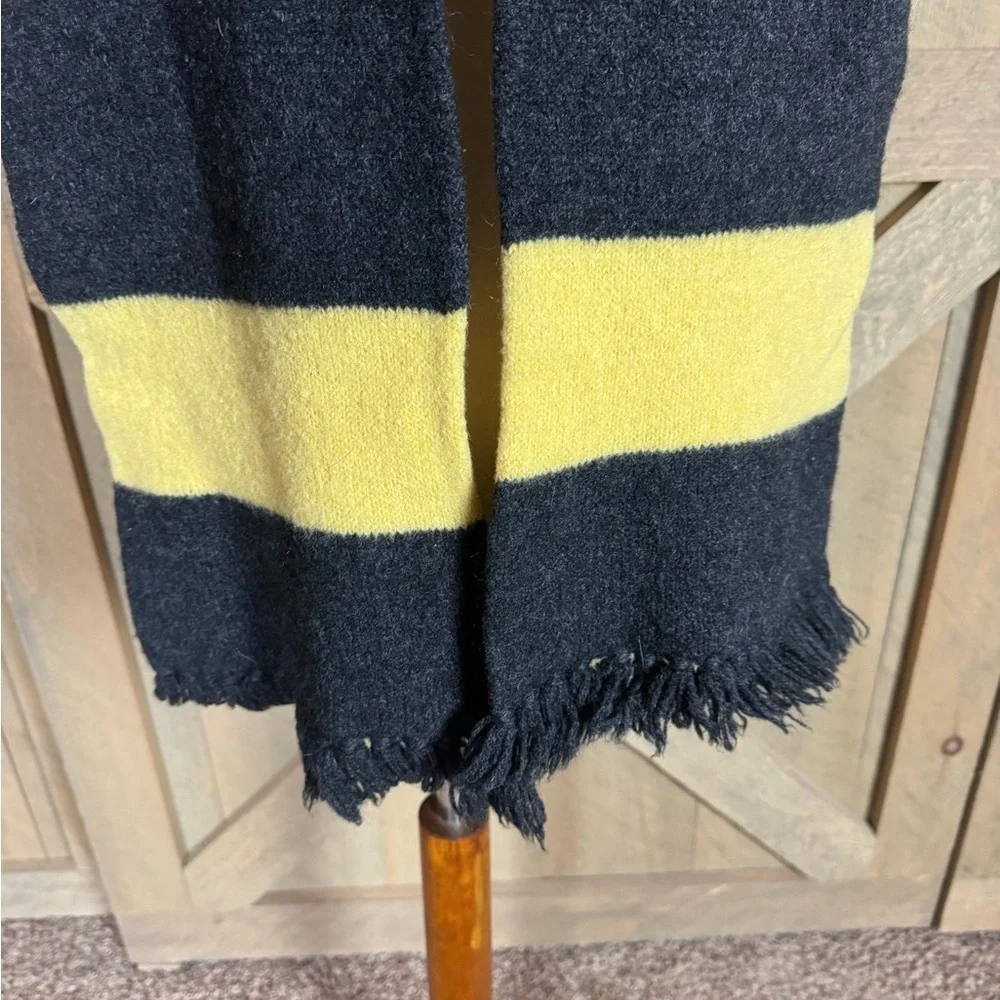 Vintage Christian Dior Monsieur wool scarf Made in Scotland